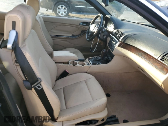 2005 BMW 3 Series 325Ci with VIN WBABW33445PL36026, listed as a Copart auction lot 79964594 with 151,444 mi miles and Clean Title. Bid and sale history available at carsss.com. Image 10.