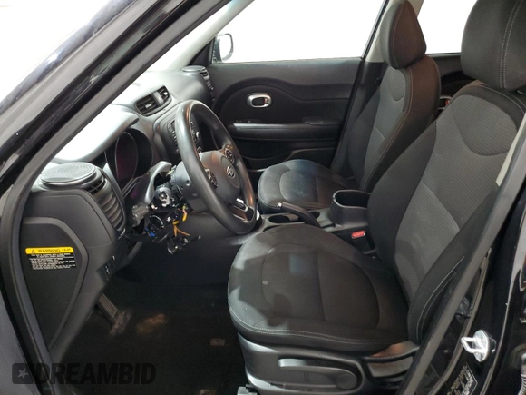 2017 Kia Soul + with VIN KNDJP3A55H7410808, listed as a Copart auction lot 87384054 with 93,790 mi miles and Non Repairable. Bid and sale history available at DreamBid. Image 7.