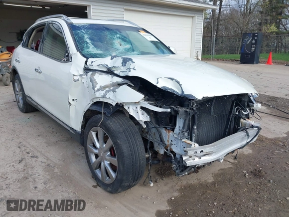 2017 Infiniti QX50 with VIN JN1BJ0RR6HM402572, listed as a IAAI auction lot 42045060 with 44,295 mi miles. Bid and sale history available at carsss.com. Image 6.