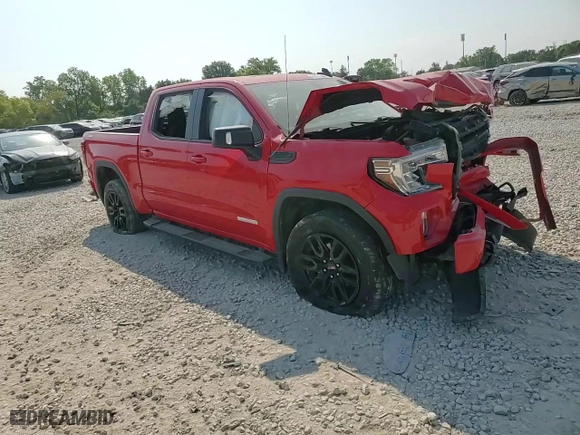 2020 GMC Sierra 1500 Elevation with VIN 3GTP9CEK5LG438111, listed as a Copart auction lot 69051304 with 0 mi miles and Salvage Title. Bid and sale history available at carsss.com. Image 10.