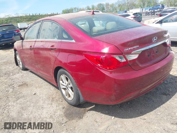 2011 Hyundai Sonata GLS with VIN 5NPEB4AC8BH158737, listed as a IAAI auction lot 42183929 with 221,589 mi miles. Bid and sale history available at carsss.com. Image 3.