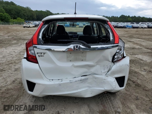 2016 Honda Fit EX with VIN JHMGK5H76GS004073, listed as a Copart auction lot 60194115 with 189,283 mi miles and Salvage title. Bid and sale history available at DreamBid. Image 6.