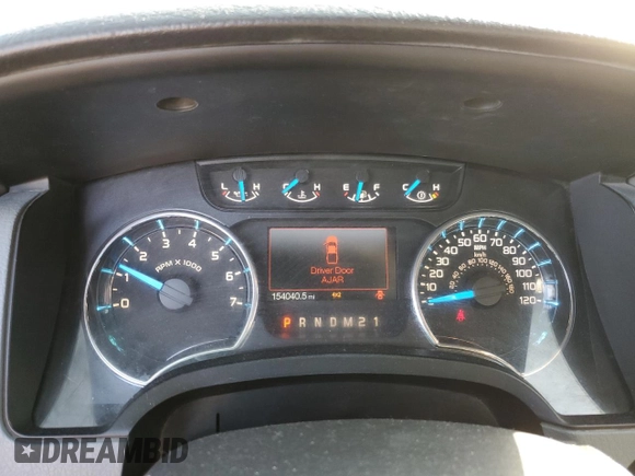 2013 Ford F-150 XL with VIN 1FTFW1ET5DKG08849, listed as a Copart auction lot 48300095 with 154,040 mi miles and Salvage Title. Bid and sale history available at carsss.com. Image 9.