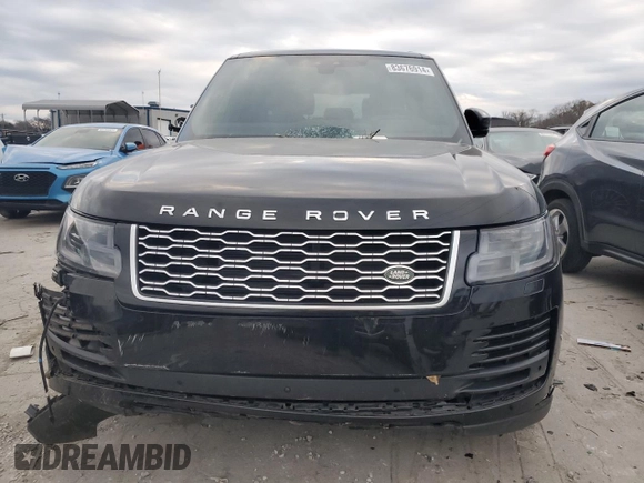 2020 Land Rover Range Rover z VIN SALGS5SE2LA579322, wystawiony jako Copart lot #83676914 z przebiegiem 42 039 mil mil oraz Czysty tytuł • Clean title. Historia ofert i sprzedaży dostępna na DreamBid. Obrazek 5.