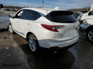 2020 Acura RDX with VIN 5J8TC1H3XLL001900, listed as a Copart auction lot 36689703 with 0 mi miles and Salvage Title. Bid and sale history available at carsss.com. Image 2.