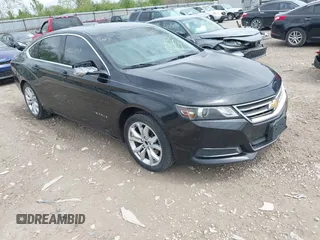 2017 Chevrolet Impala LT z VIN 1G1105S3XHU191335, wystawiony jako IAAI lot #42123313 z przebiegiem 199 787 mil mil oraz . Historia ofert i sprzedaży dostępna na DreamBid. Obrazek 1.