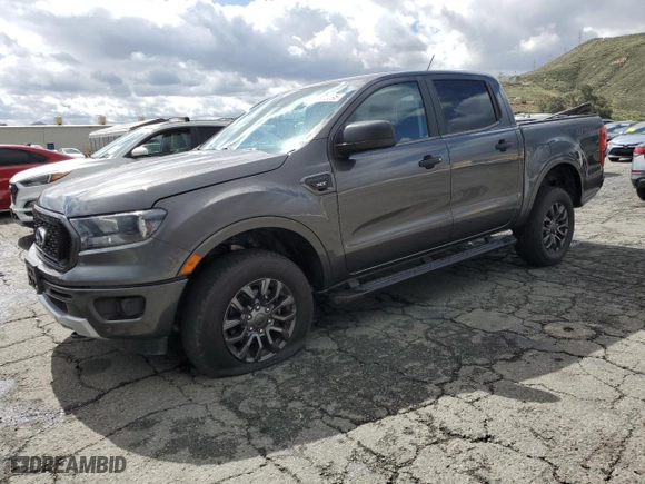 2019 Ford Ranger XL with VIN 1FTER4FH5KLA17734, listed as a Copart auction lot 47875095 with 63,525 mi miles and Salvage Title. Bid and sale history available at carsss.com. Image 1.