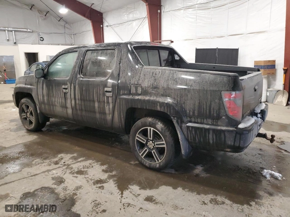 2013 Honda Ridgeline Sport with VIN 5FPYK1F72DB016397, listed as a Copart auction lot 87428034 with 122,717 mi miles and Non Repairable. Bid and sale history available at carsss.com. Image 2.