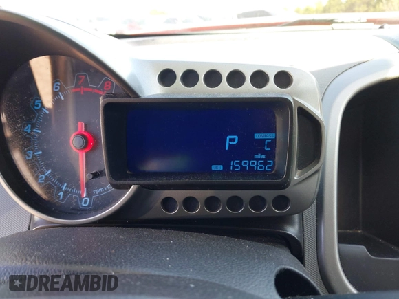 2013 Chevrolet Sonic LT with VIN 1G1JC5SH4D4218557, listed as a IAAI auction lot 41996710 with 159,962 mi miles and . Bid and sale history available at DreamBid. Image 7.