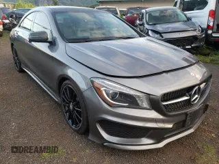 2016 Mercedes-Benz CLA with VIN WDDSJ4EBXGN336846, listed as a Copart auction lot 62536202 with 56,440 mi miles. Bid and sale history available at carsss.com. Image 1.