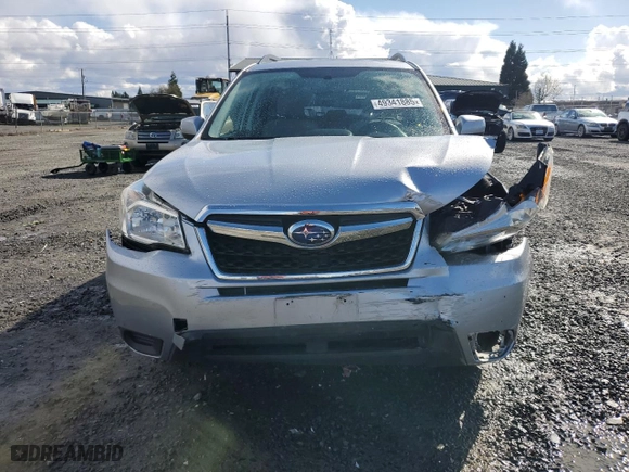 2014 Subaru Forester 2.5i Premium with VIN JF2SJAGC9EH465916, listed as a Copart auction lot 49341885 with 85,336 mi miles and Salvage Title. Bid and sale history available at carsss.com. Image 5.