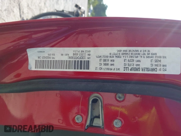 2013 Dodge Dart Limited with VIN 1C3CDFCH5DD182061, listed as a IAAI auction lot 42606774 with Not provided miles and . Bid and sale history available at DreamBid. Image 9.