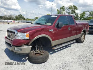2005 Ford F-150 XLT z VIN 1FTPX12535NB09877, wystawiony jako Copart lot #64126145 z przebiegiem 72 004 mil mil oraz Nie do naprawy • Non repairable. Historia ofert i sprzedaży dostępna na DreamBid. Obrazek 1.