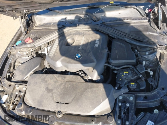 2017 BMW 3 Series 330i xDrive with VIN WBA8D9G39HNU61835, listed as a IAAI auction lot 41764618 with 77,875 mi miles. Bid and sale history available at carsss.com. Image 10.