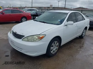 2004 Toyota Camry LE with VIN 4T1BE32K84U340887, listed as a IAAI auction lot 42143000 with Not Provided miles and . Bid and sale history available at DreamBid. Image 2.