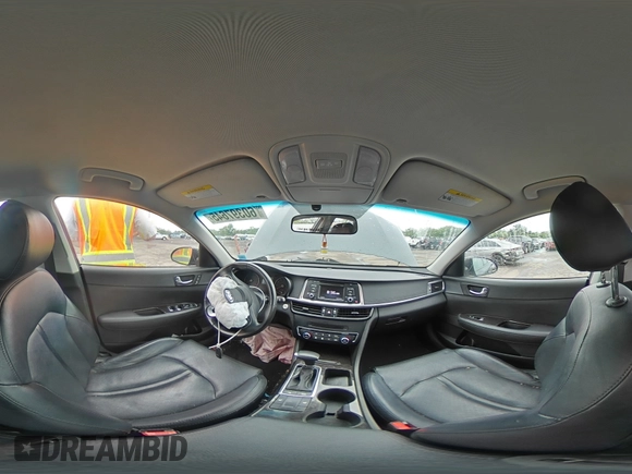 2016 Kia Optima EX with VIN 5XXGU4L34GG097552, listed as a Copart auction lot 60397645 with 78,467 mi miles and Salvage title. Bid and sale history available at DreamBid. Image 15.