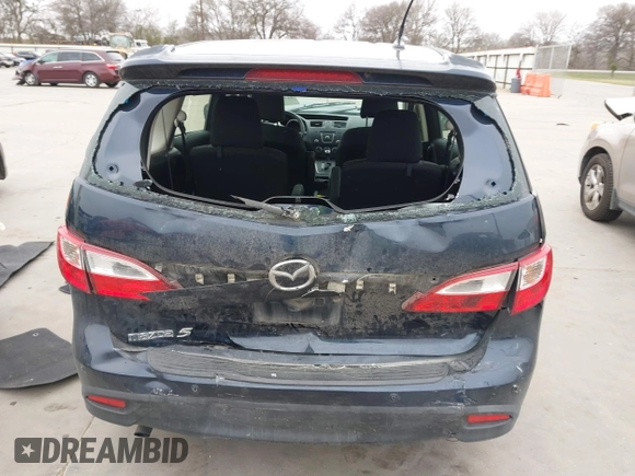 2015 Mazda 5 Touring with VIN JM1CW2CL0F0191196, listed as a IAAI auction lot 41288822 with 159,011 mi miles. Bid and sale history available at carsss.com. Image 16.