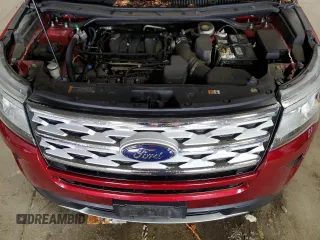 2018 Ford Explorer XLT with VIN 1FM5K8D89JGC24094, listed as a Copart auction lot 53387205 with 72,087 mi miles and Non Repairable. Bid and sale history available at carsss.com. Image 12.