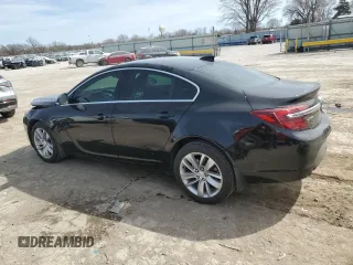 2015 Buick Regal with VIN 2G4GK5EX2F9283023, listed as a Copart auction lot 49125185 with 163,436 mi miles and Salvage Title. Bid and sale history available at carsss.com. Image 2.
