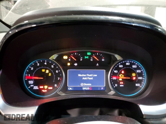 2022 Chevrolet Traverse LT Leather with VIN 1GNERHKW4NJ144901, listed as a Copart auction lot 84525264 with 59,525 mi miles and Salvage Title. Bid and sale history available at carsss.com. Image 9.