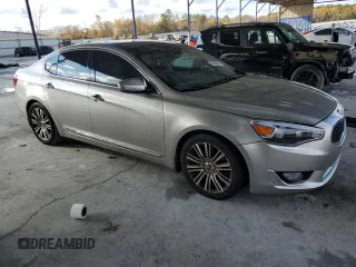 2014 Kia Cadenza Premium with VIN KNALN4D76E5157312, listed as a Copart auction lot 84488924 with 164,942 mi miles and Clean Title. Bid and sale history available at carsss.com. Image 4.