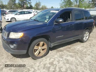 2012 Jeep Compass Sport with VIN 1C4NJCBB3CD605789, listed as a Copart auction lot 52321565 with 109,055 mi miles and Clean Title. Bid and sale history available at carsss.com. Image 1.