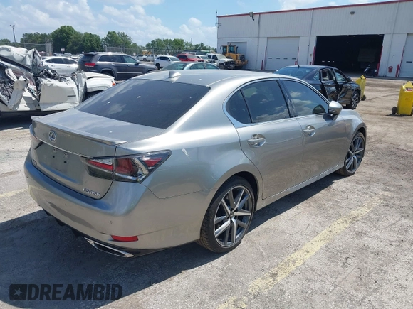 2016 Lexus GS 350 with VIN JTHBZ1BL9GA004286, listed as a IAAI auction lot 42146339 with 87,815 mi miles and . Bid and sale history available at DreamBid. Image 4.