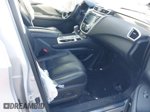 2018 Nissan Murano Platinum with VIN 5N1AZ2MH7JN122649, listed as a IAAI auction lot 41898795 with 58,923 mi miles and . Bid and sale history available at carsss.com. Image 5.