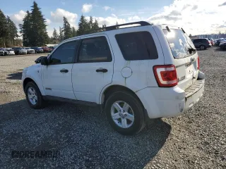 2008 Ford Escape Hybrid with VIN 1FMCU59H08KA95338, listed as a Copart auction lot 44437595 with 47,345 mi miles and Clean Title. Bid and sale history available at carsss.com. Image 2.