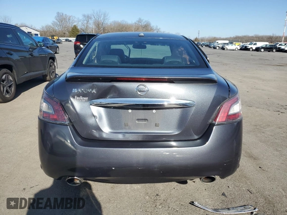 2012 Nissan Maxima 3.5 SV with VIN 1N4AA5AP4CC870014, listed as a Copart auction lot 46805925 with 17,837 mi miles and Salvage Title. Bid and sale history available at carsss.com. Image 6.