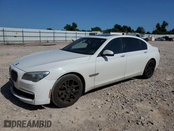 2015 BMW 7 Series 740Li with VIN WBAYE4C50FD947508, listed as a Copart auction lot 60527553 with 98,288 mi miles and . Bid and sale history available at DreamBid. Image 1.