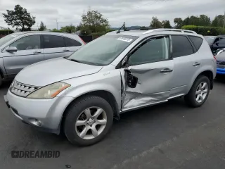2006 Nissan Murano SL z VIN JN8AZ08W56W510762, wystawiony jako Copart lot #53846015 z przebiegiem 229 717 mil mil oraz Szkoda całkowita • Salvage title. Historia ofert i sprzedaży dostępna na DreamBid. Obrazek 1.