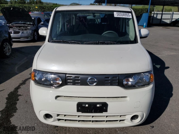 2014 Nissan Cube S with VIN JN8AZ2KR9ET350397, listed as a Copart auction lot 50558955 with 27,109 mi miles and Salvage Title. Bid and sale history available at carsss.com. Image 5.