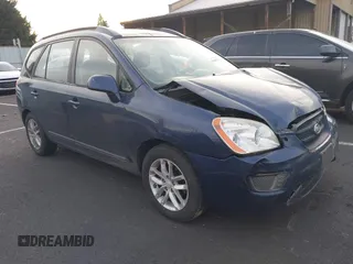 2007 Kia Rondo LX with VIN KNAFG526577120542, listed as a IAAI auction lot 41048113 with 219,267 mi miles. Bid and sale history available at carsss.com. Image 1.