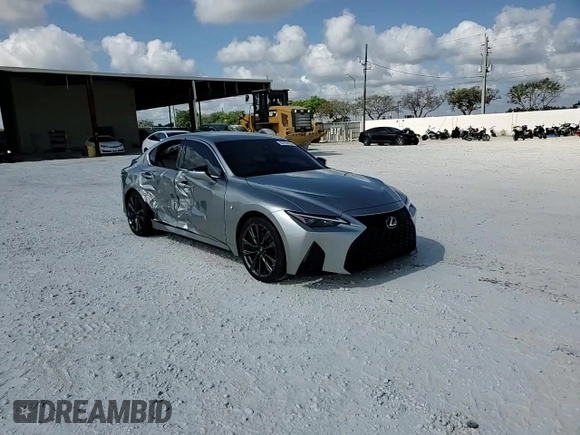 2021 Lexus IS 350 F Sport with VIN JTHGZ1B26M5040518, listed as a Copart auction lot 55793755 with 42,837 mi miles and Salvage title. Bid and sale history available at DreamBid. Image 13.