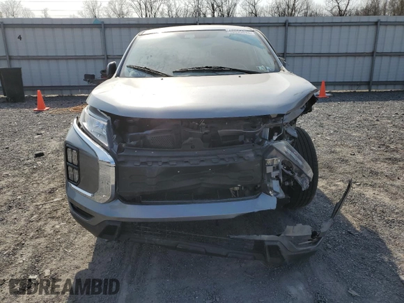 2022 Mitsubishi Outlander ES with VIN JA4APUAU8NU021052, listed as a Copart auction lot 48695825 with 57,554 mi miles and Salvage title. Bid and sale history available at DreamBid. Image 5.