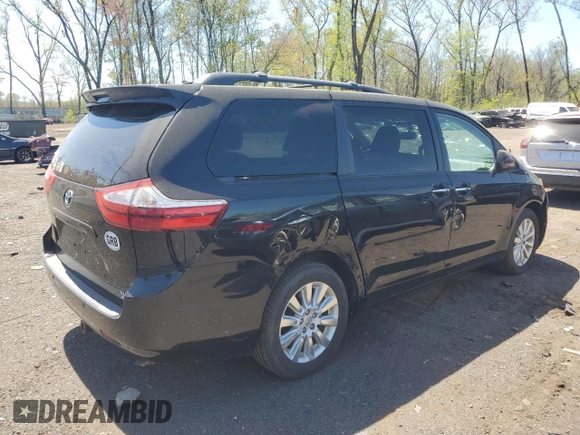 2015 Toyota Sienna Limited with VIN 5TDDK3DC6FS108792, listed as a Copart auction lot 55201005 with 98,616 mi miles and Salvage Title. Bid and sale history available at DreamBid. Image 3.