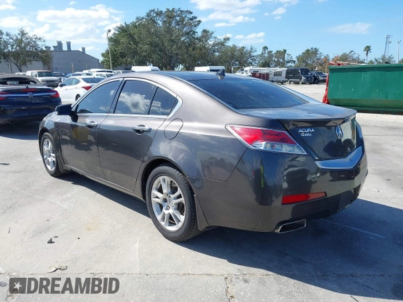2010 Acura TL Tech with VIN 19UUA8F54AA025786, listed as a IAAI auction lot 40764105 with 154,130 mi miles. Bid and sale history available at carsss.com. Image 3.
