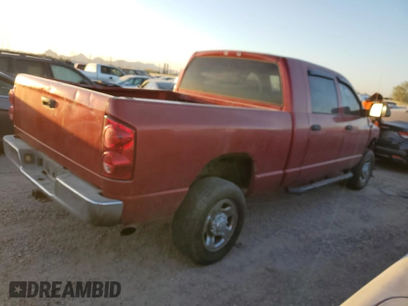 2008 Dodge Ram 2500 Laramie with VIN 3D7KS29A28G137643, listed as a Copart auction lot 78287294 with 220,287 mi miles and Salvage Title. Bid and sale history available at carsss.com. Image 3.