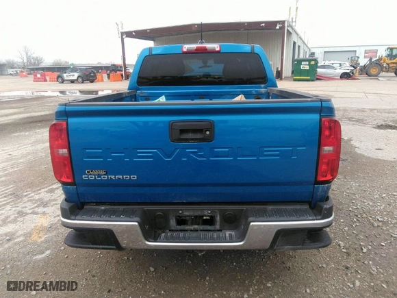 2022 Chevrolet Colorado 2WD Work Truck with VIN 1GCGSBEA9N1331943, listed as a IAAI auction lot 41378162 with 70,227 mi miles. Bid and sale history available at carsss.com. Image 16.