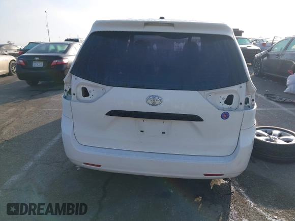 2011 Toyota Sienna with VIN 5TDZK3DC6BS079634, listed as a IAAI auction lot 41506833 with 112,051 mi miles. Bid and sale history available at carsss.com. Image 16.