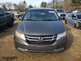 2015 Honda Odyssey EX with VIN 5FNRL5H43FB052851, listed as a Copart auction lot 48834915 with 136,153 mi miles and Clean Title. Bid and sale history available at carsss.com. Image 5.
