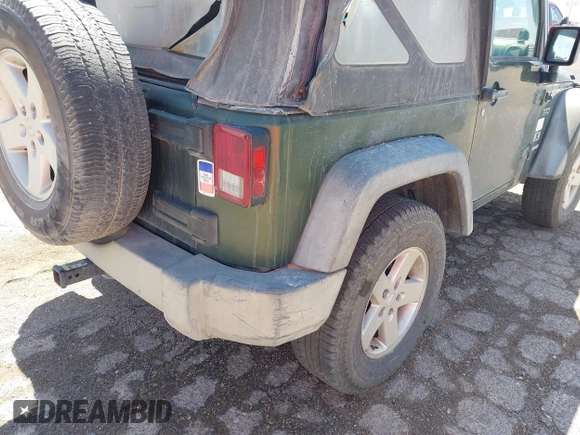 2009 Jeep Wrangler X with VIN 1J4FA24169L711018, listed as a IAAI auction lot 42178480 with 195,611 mi miles and . Bid and sale history available at DreamBid. Image 6.