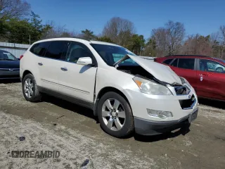 2011 Chevrolet Traverse LTZ with VIN 1GNKVLEDXBJ136275, listed as a Copart auction lot 49189215 with 199,142 mi miles and Salvage Title. Bid and sale history available at DreamBid. Image 4.