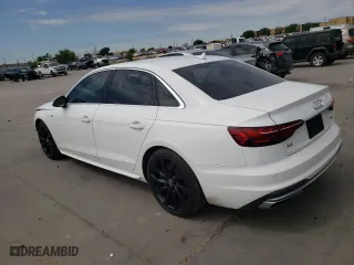 2020 Audi A4 Sedan Premium Plus with VIN WAUENAF49LN009596, listed as a Copart auction lot 49399253 with 16,694 mi miles. Bid and sale history available at carsss.com. Image 2.