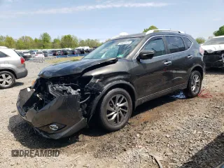 2015 Nissan Rogue SV with VIN 5N1AT2MV5FC892245, listed as a Copart auction lot 54838525 with 77,247 mi miles and Salvage Title. Bid and sale history available at DreamBid. Image 1.