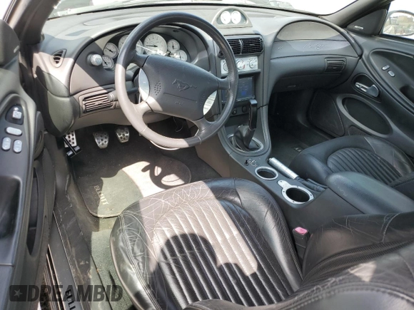 2001 Ford Mustang GT Deluxe with VIN 1FAFP42X51F255237, listed as a Copart auction lot 53720935 with 49,136 mi miles and Clean Title. Bid and sale history available at carsss.com. Image 8.