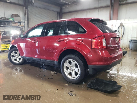 2014 Ford Edge SEL with VIN 2FMDK3JC5EBA99177, listed as a Copart auction lot 50951355 with 220,563 mi miles and Salvage Title. Bid and sale history available at carsss.com. Image 2.