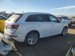 2021 Audi Q7 Premium Plus with VIN WA1LJAF7XMD000584, listed as a Copart auction lot 86115854 with 23,087 mi miles and Salvage title. Bid and sale history available at DreamBid. Image 3.