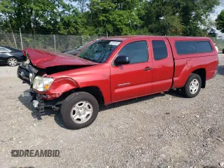 2010 Toyota Tacoma with VIN 5TETX4CNXAZ715490, listed as a Copart auction lot 63876165 with 121,642 mi miles and Salvage title. Bid and sale history available at DreamBid. Image 1.